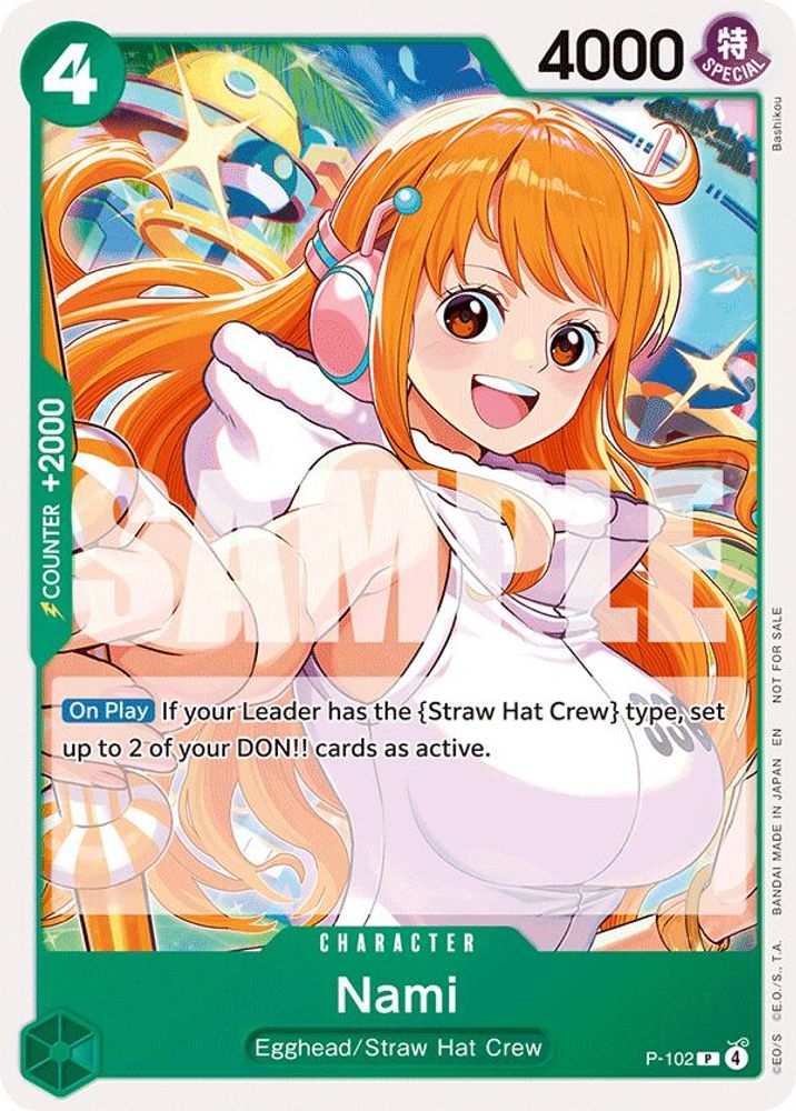 Nami One Piece TCG Card