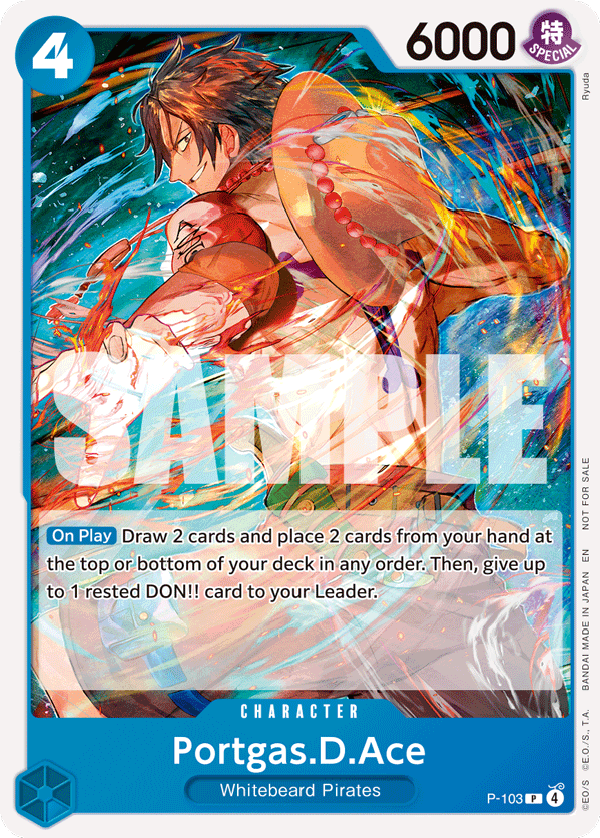 Portgas.D.Ace One Piece TCG Card