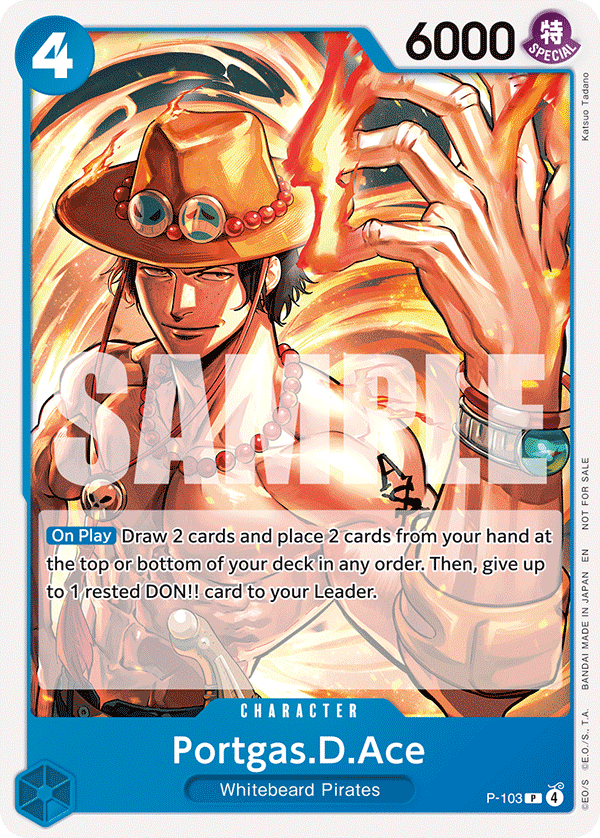 Portgas.D.Ace One Piece TCG Card