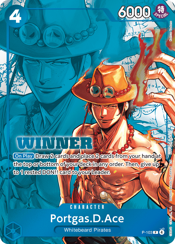 Portgas.D.Ace One Piece TCG Card