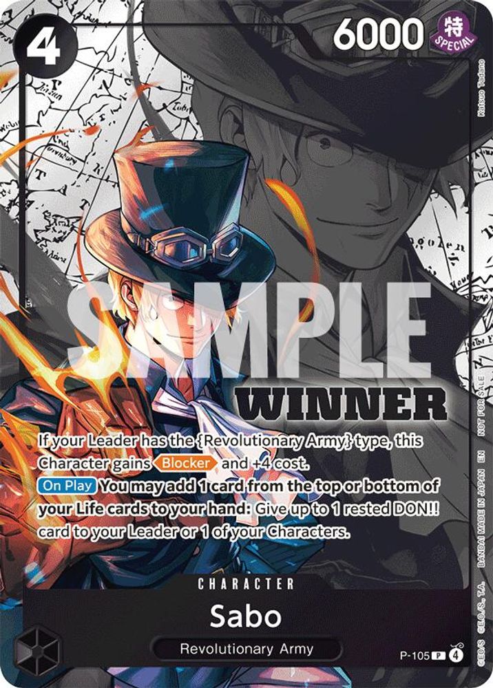 Sabo One Piece TCG Card