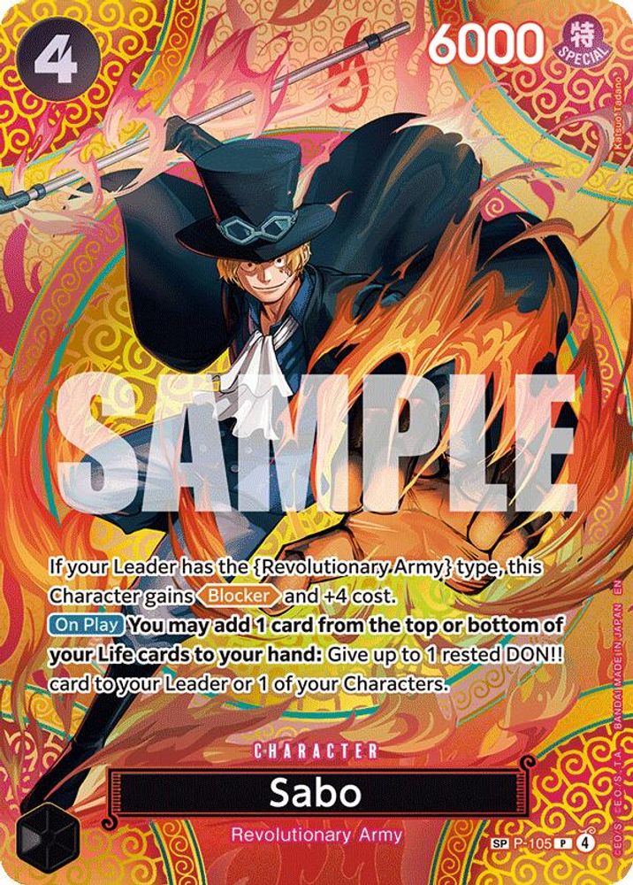 Sabo One Piece TCG Card