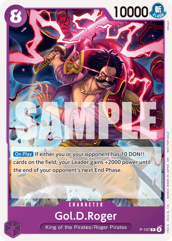 Gol.D.Roger One Piece TCG Card