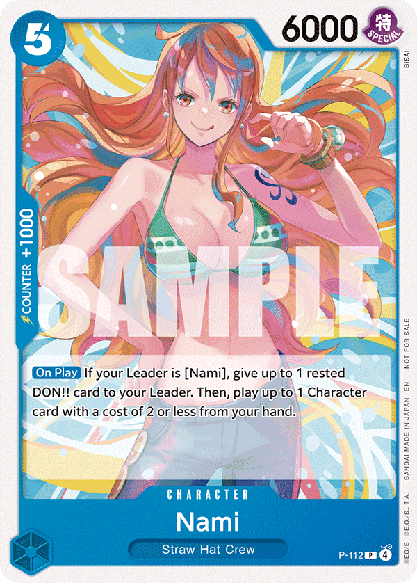 Nami One Piece TCG Card