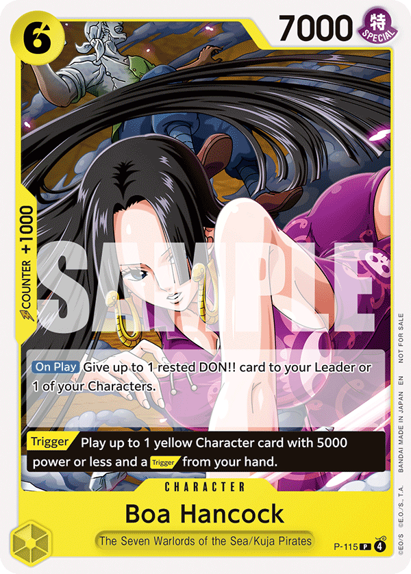 Boa Hancock One Piece TCG Card