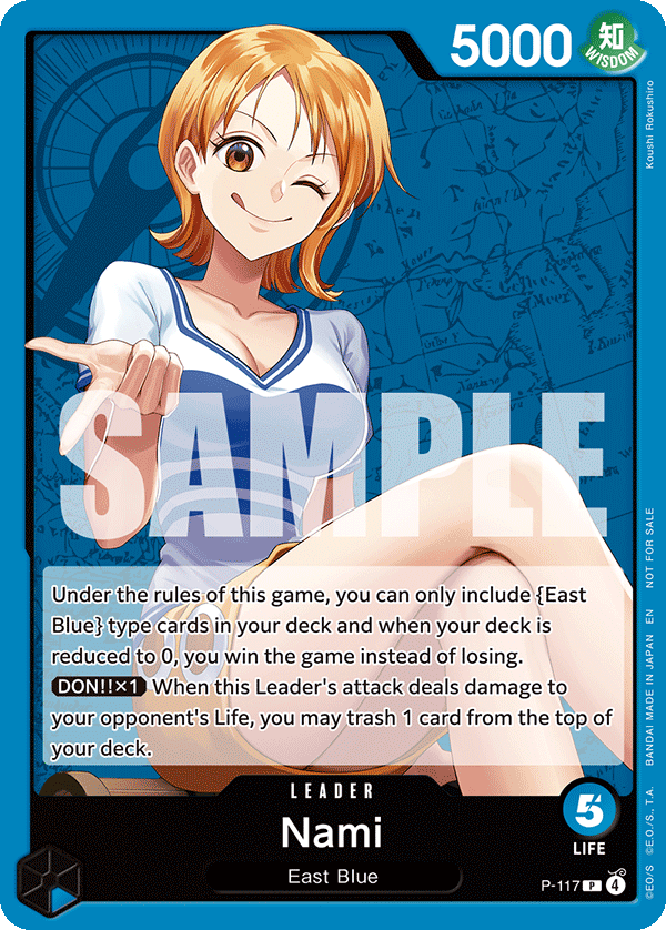 Nami One Piece TCG Card