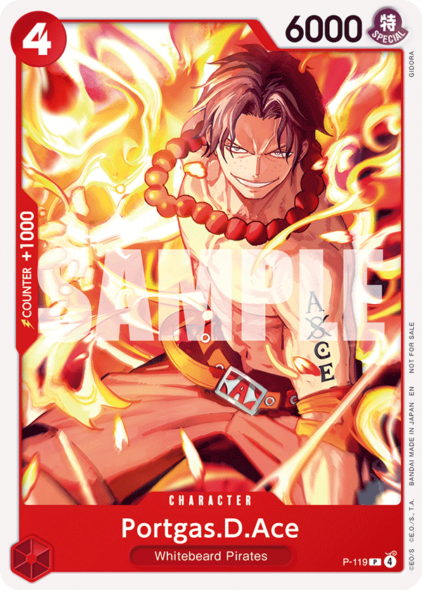 Portgas.D.Ace One Piece TCG Card