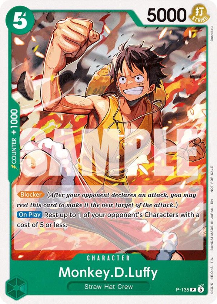 Monkey.D.Luffy One Piece TCG Card