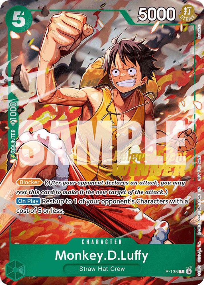 Monkey.D.Luffy One Piece TCG Card