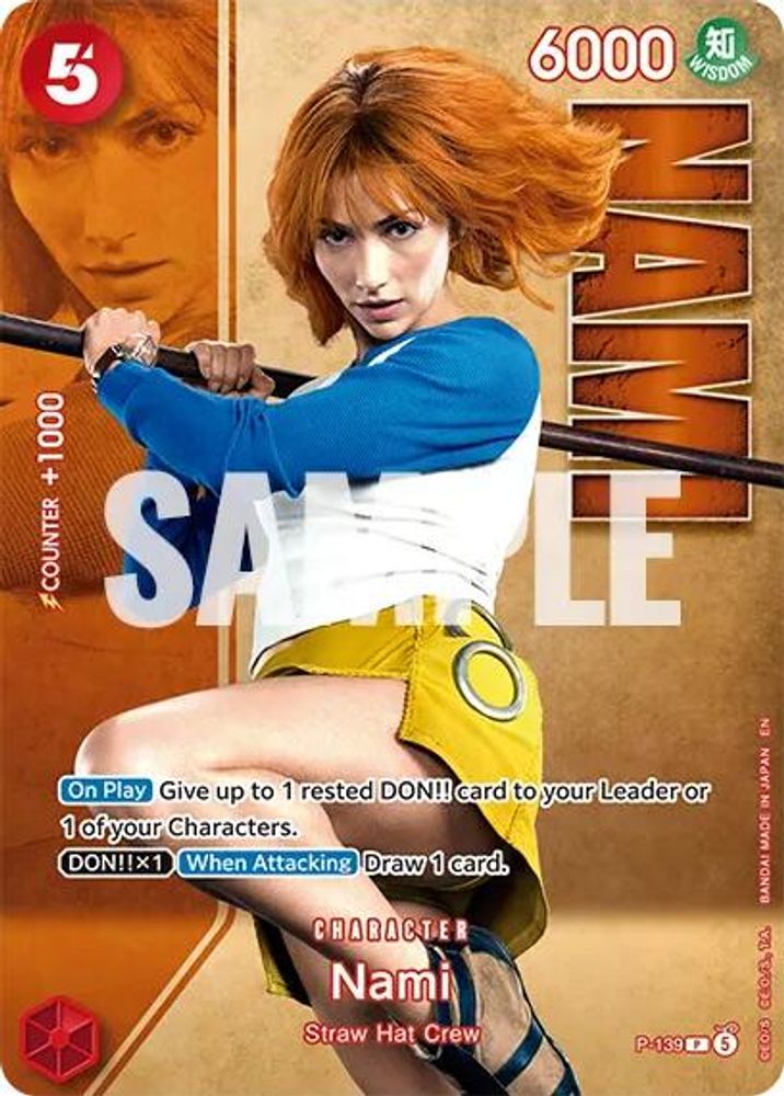 Nami One Piece TCG Card