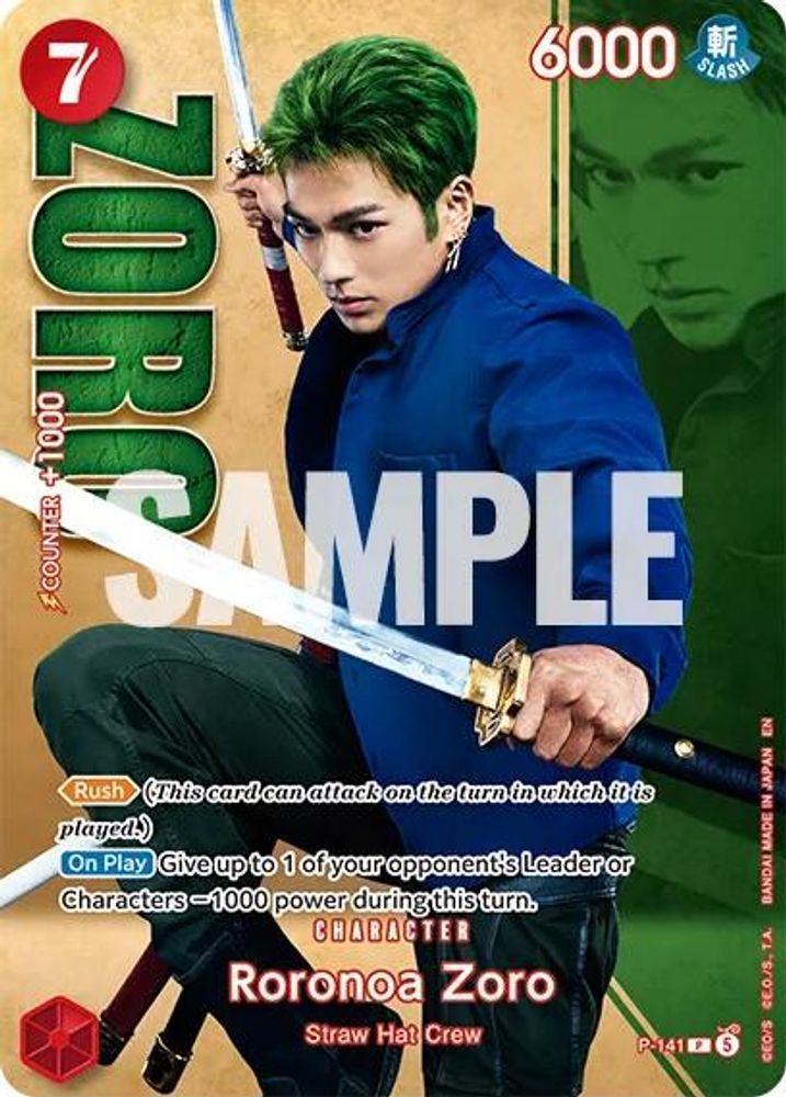 Roronoa Zoro One Piece TCG Card