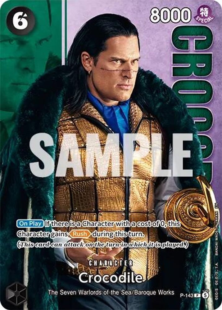 Crocodile One Piece TCG Card