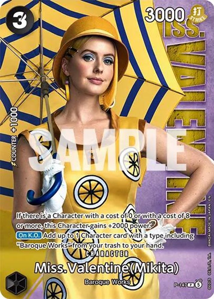 Miss.Valentine One Piece TCG Card