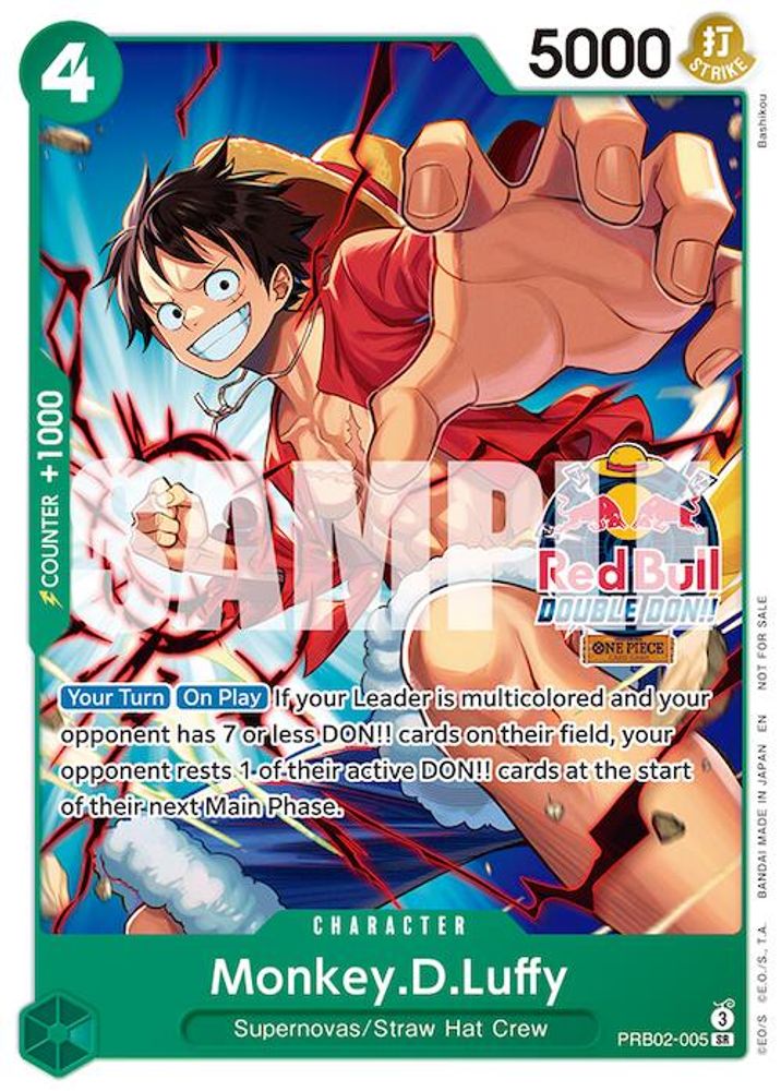 Monkey.D.Luffy One Piece TCG Card