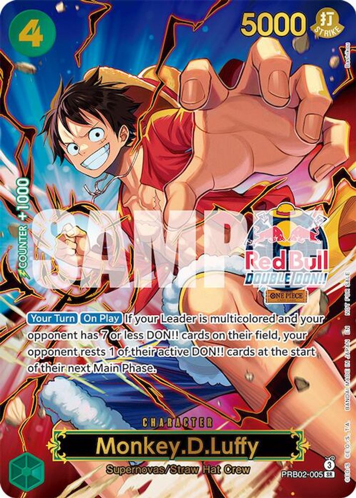Monkey.D.Luffy One Piece TCG Card