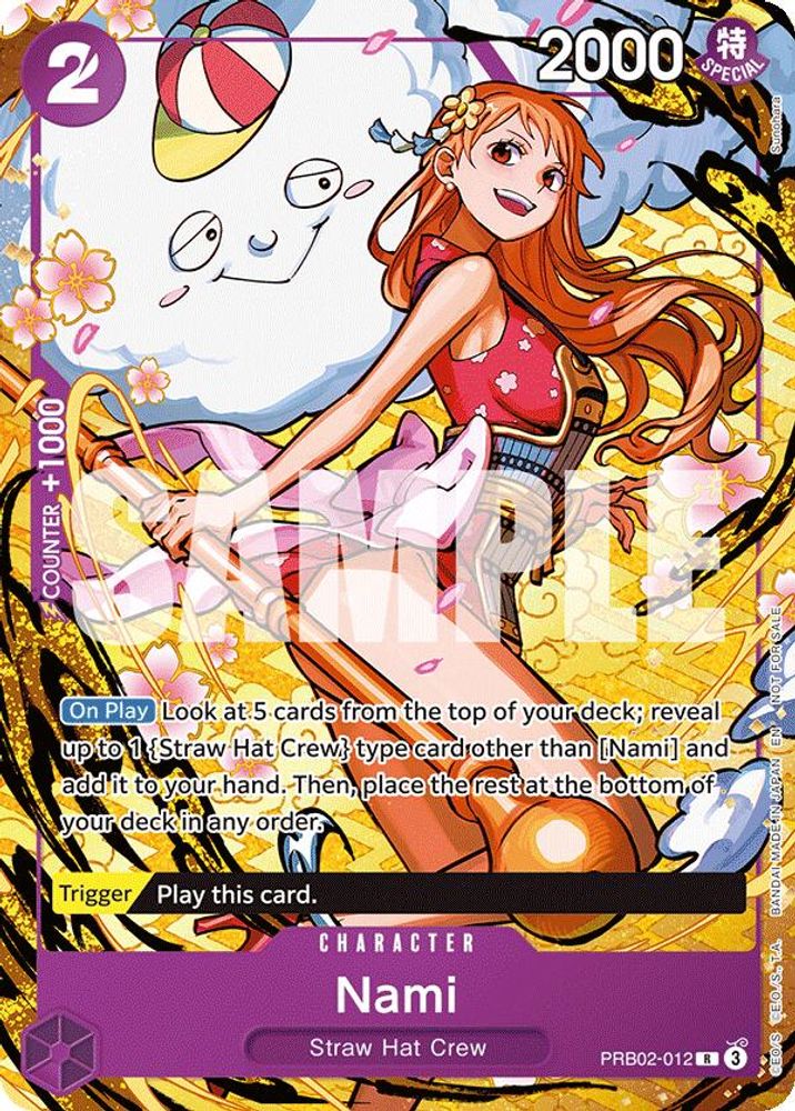 Nami One Piece TCG Card