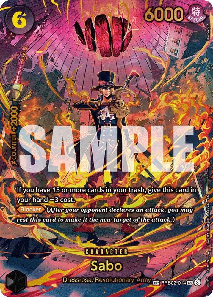 Sabo One Piece TCG Card