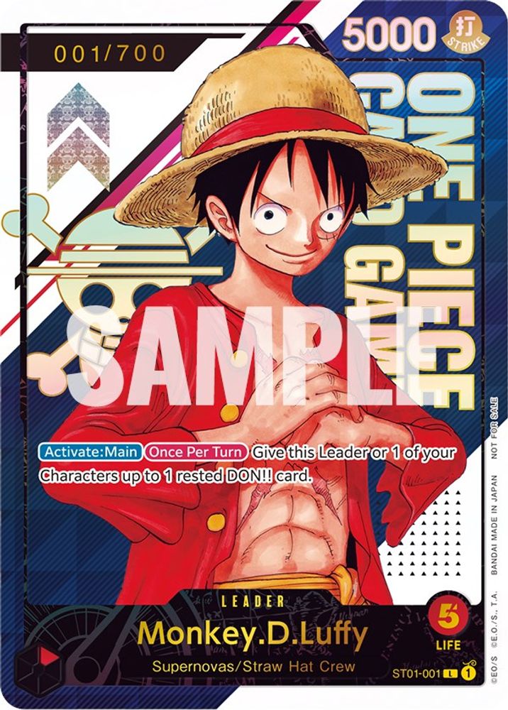 Monkey.D.Luffy One Piece TCG Card