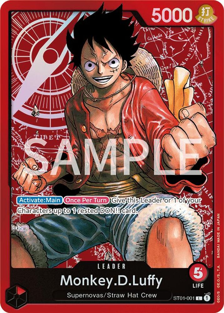 Monkey.D.Luffy One Piece TCG Card