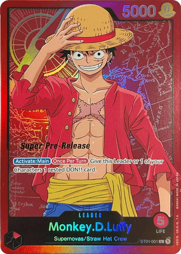 Monkey.D.Luffy One Piece TCG Card