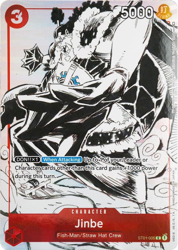 Jinbe One Piece TCG Card