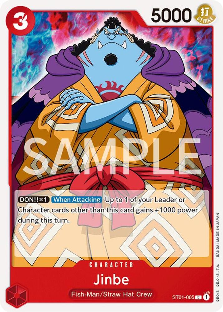 Jinbe One Piece TCG Card