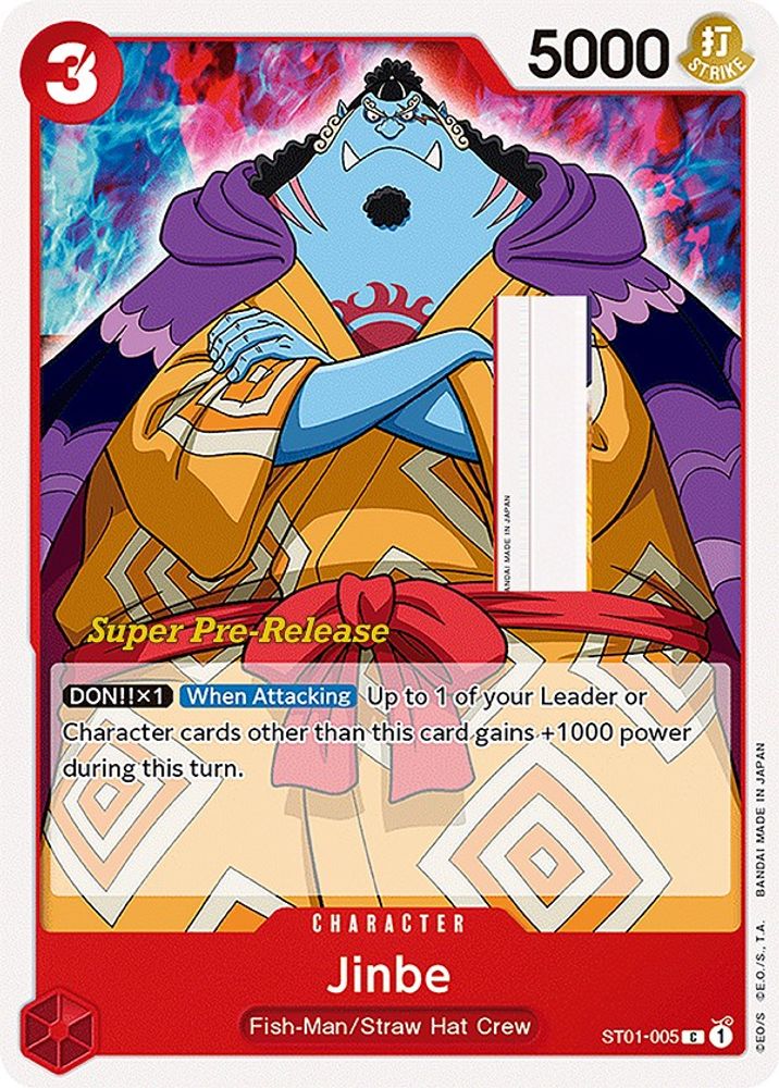 Jinbe One Piece TCG Card