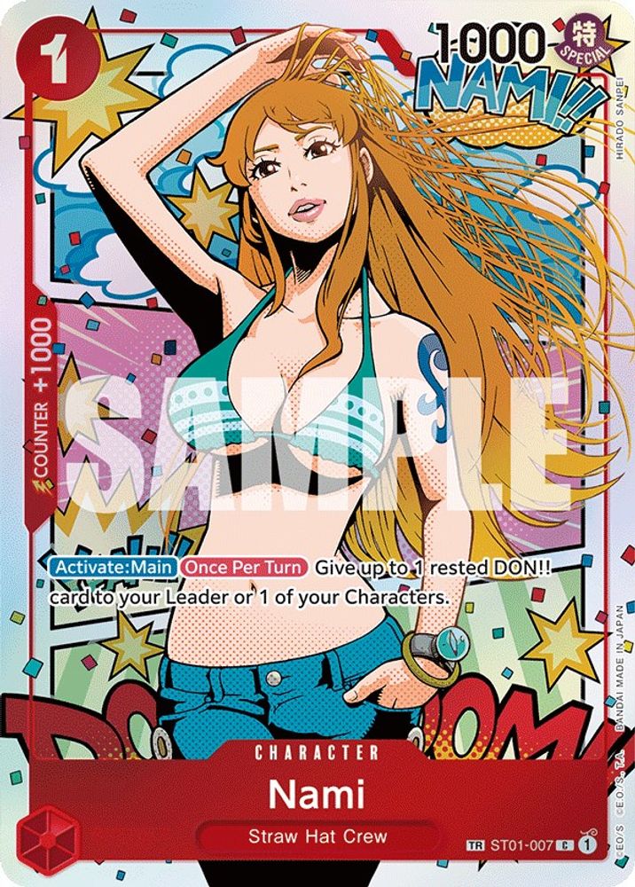 Nami One Piece TCG Card