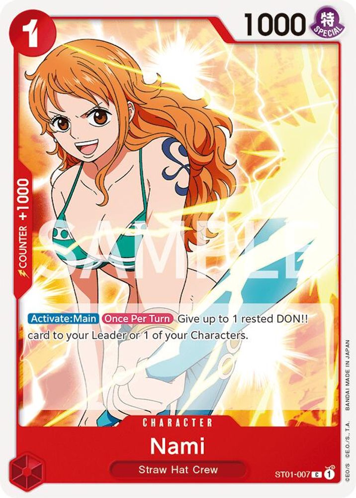 Nami One Piece TCG Card