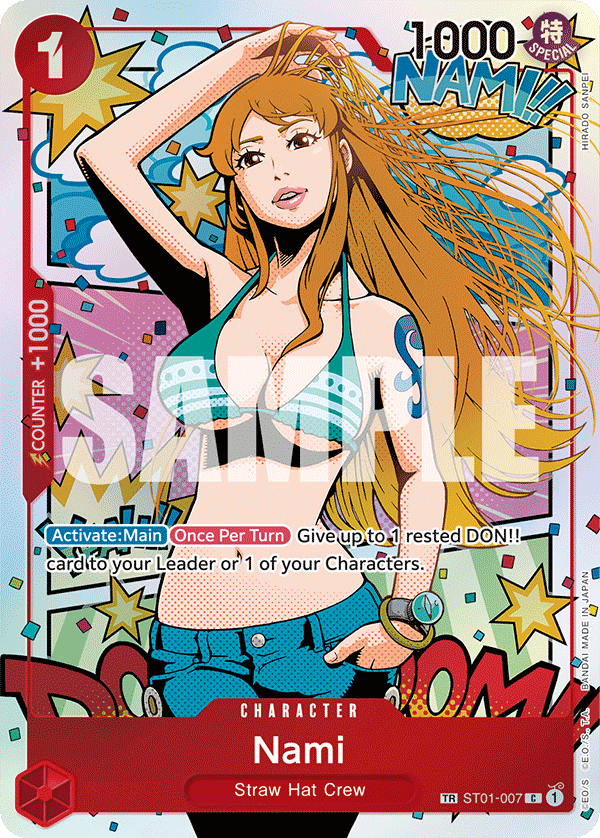 Nami One Piece TCG Card