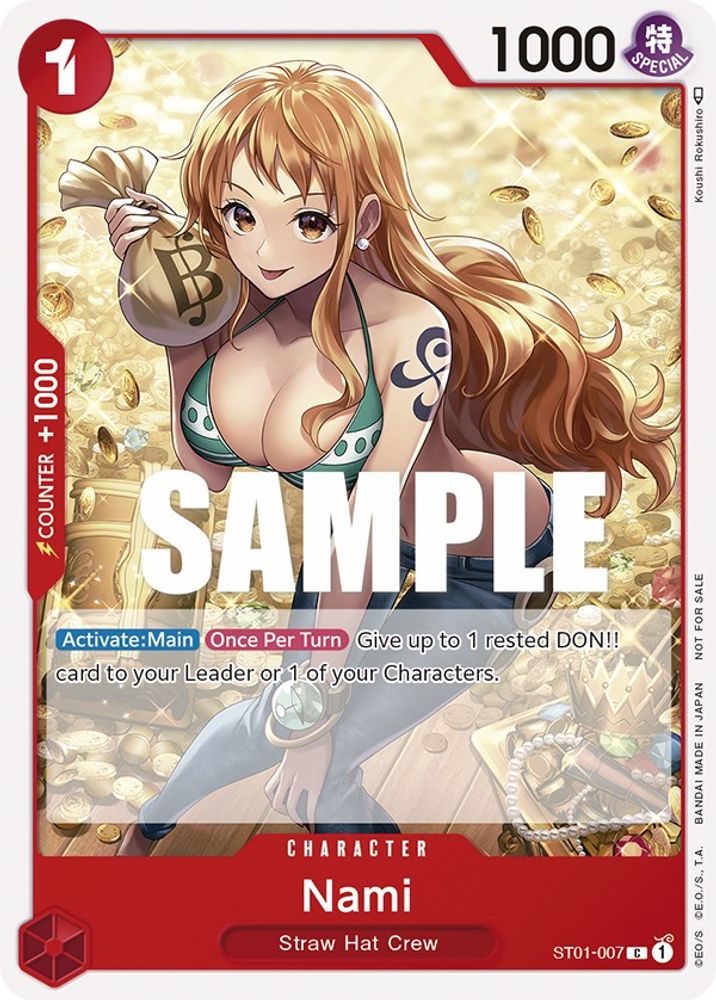 Nami One Piece TCG Card