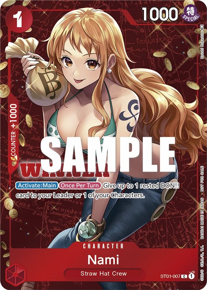 Nami One Piece TCG Card
