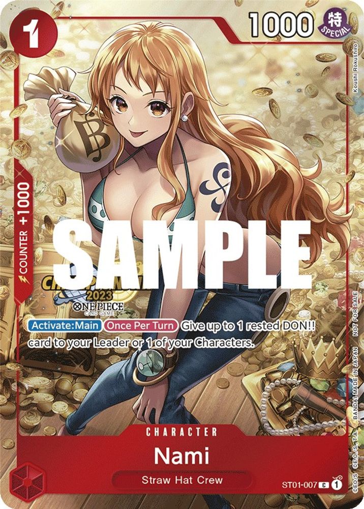 Nami One Piece TCG Card