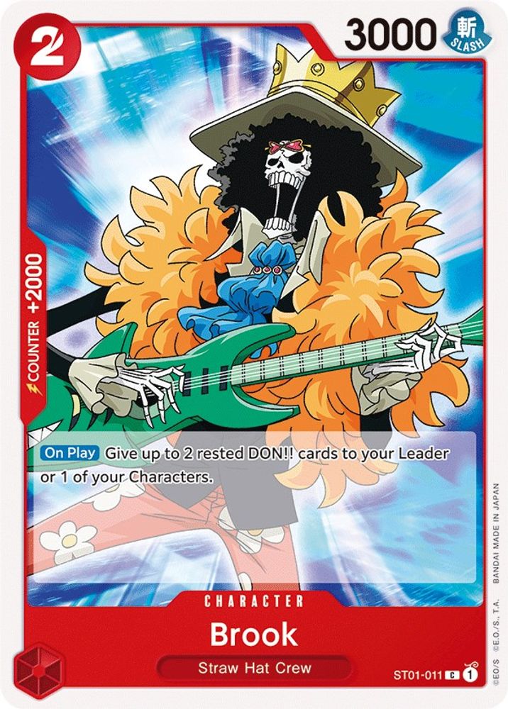 Brook One Piece TCG Card