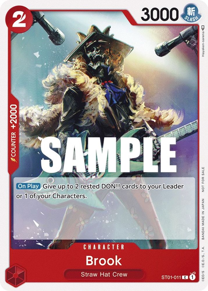 Brook One Piece TCG Card