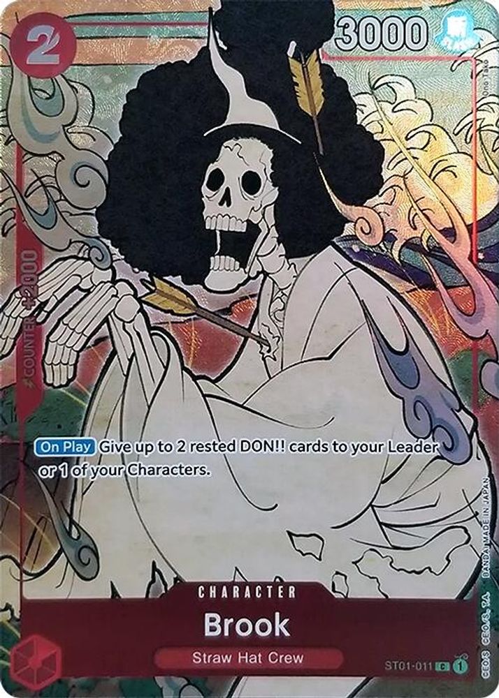 Brook One Piece TCG Card