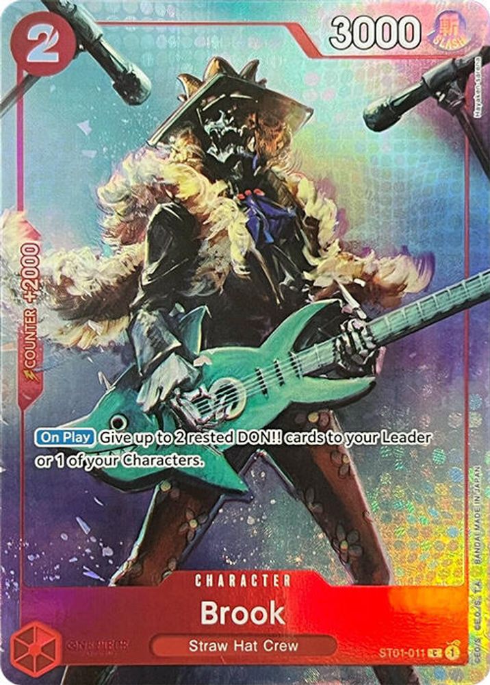 Brook One Piece TCG Card
