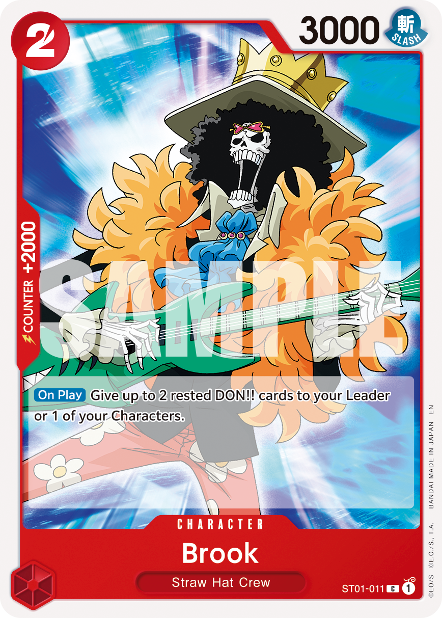 Brook One Piece TCG Card