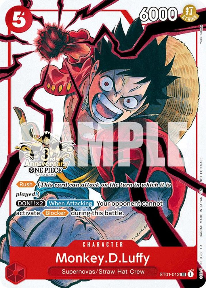 Monkey.D.Luffy One Piece TCG Card