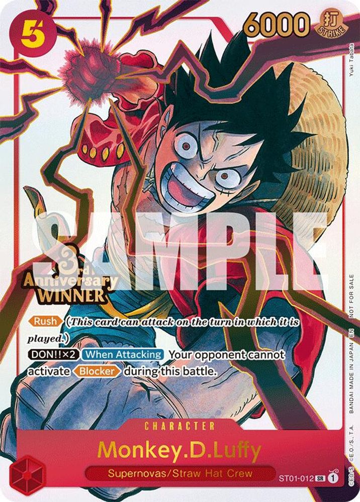 Monkey.D.Luffy One Piece TCG Card