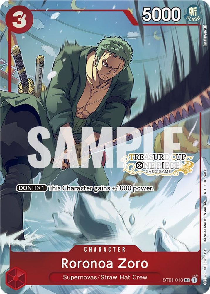 Roronoa Zoro One Piece TCG Card