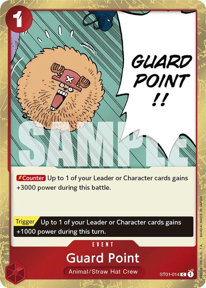 Guard Point One Piece TCG Card