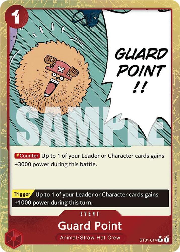 Guard Point One Piece TCG Card