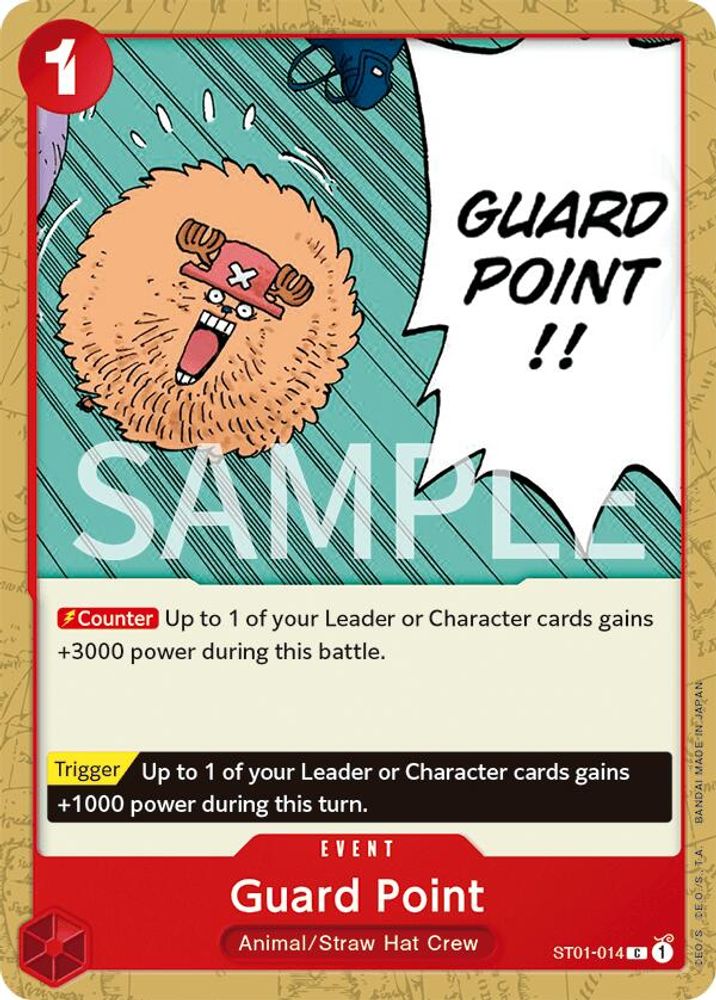 Guard Point One Piece TCG Card