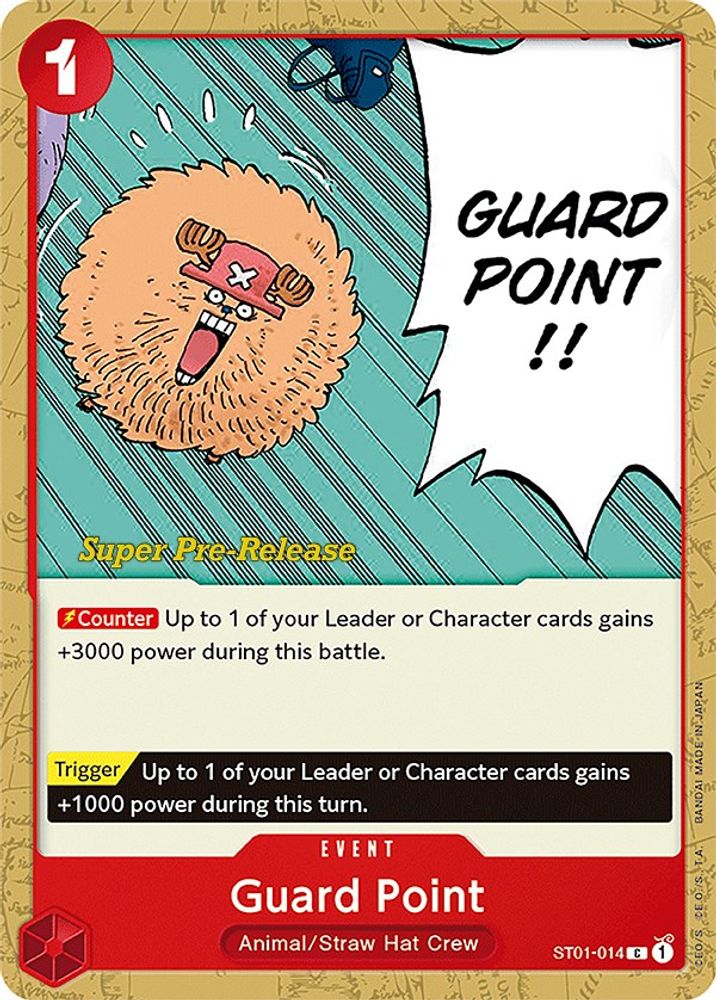 Guard Point One Piece TCG Card