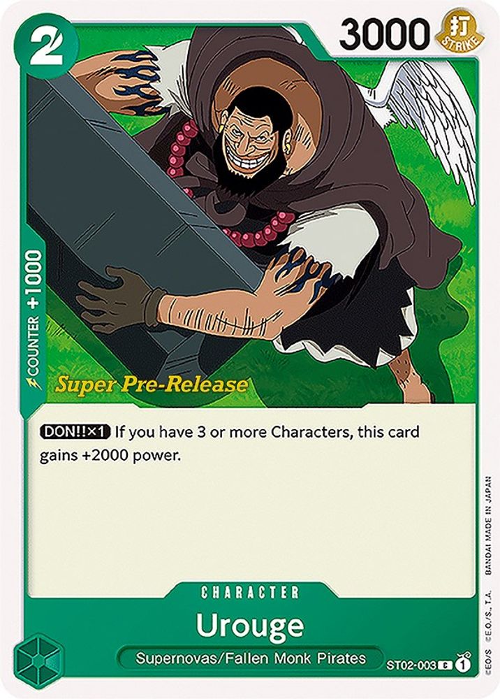 Urouge One Piece TCG Card