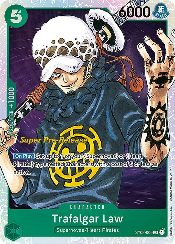 Trafalgar Law One Piece TCG Card
