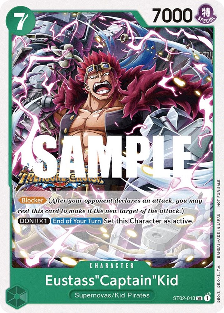 Eustass"Captain"Kid One Piece TCG Card