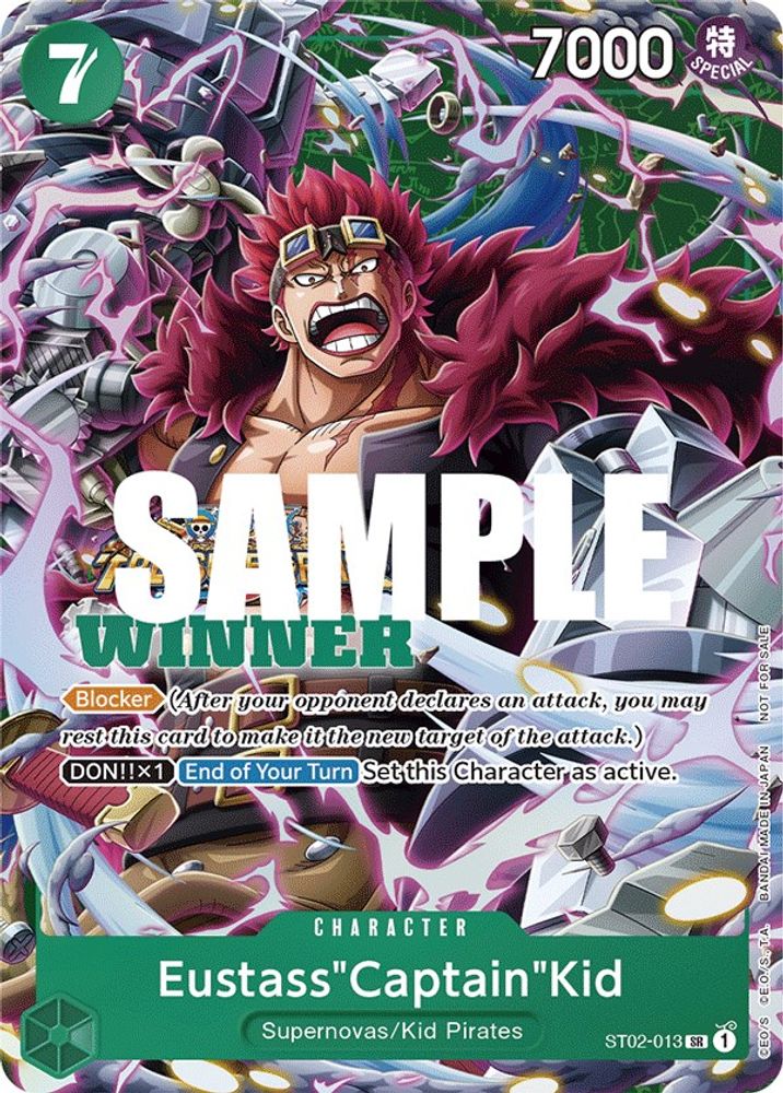 Eustass"Captain"Kid One Piece TCG Card