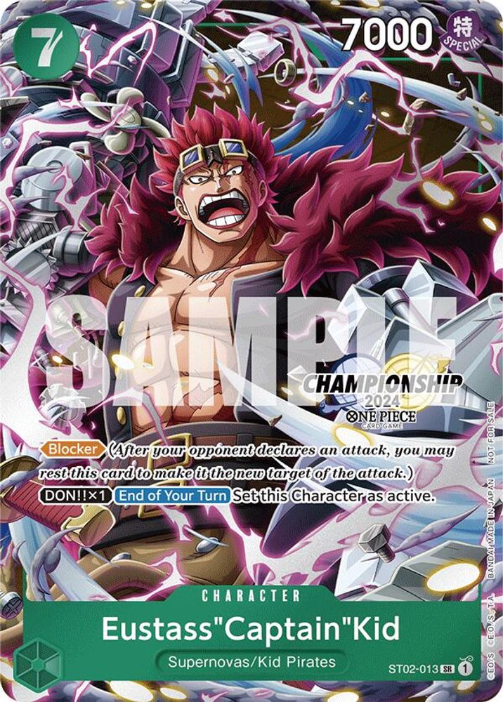 Eustass"Captain"Kid One Piece TCG Card